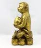 Pure copper Feng Shui monkey handicraft factory, metal, bronze craft