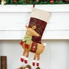 Рождественские украшения для домашней рождественской сумки Xmas Dreafing Decal Decor Santa Claus чулки Санта-мешки Натальные орнаменты