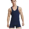 Kwan.z Korsett Erkek Korse Men T-shirt Hot Body Shaper Men's Cotton Vest Bodysuit Mens Tights Kläder Underkläder Gilet Shapewear