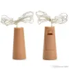 String lights 2M 20LED Lamp Cork Shaped Bottle Stopper Light Glass Wine LED Copper Wire String Lights For Xmas Party Wedding