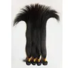 ブラジルのヨーロッパのバージンヘア緯糸のフルキューティクル8-28インチストレートヘアウィーズ3 4 5ピースの柔らかいインドのモンゴルのレミーレミーレミーレミーレミーレミーレミーレミーレミーレミーレミーの髪