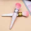 Vendita calda les Merveilleuses LADUREE Cheek / Powder / Foundation Brush Cameo Porcelain Design - Beauty Makeup Blender Brushes Tools DHL free