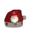 Kind LED Kerstverlichting Hoed Santa Claus Rendier Sneeuwman Xmas Geschenken Cap Nacht Lamp Verlichtingsdecoratie