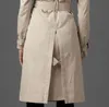 S-5XL Hot 2018 Summer Women New Fashion Grande taille raglan double boutonnage slim long trench coat