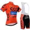 CCC equipe ciclismo mangas curtas jersey bib shorts Define o novo outono primavera Rápido de bicicleta seca entrega gratuita U50504