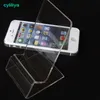 Acrylic Cell phone mobile phone Display Stands Holder stand for 6inch iphone samsung HTC xiaomi huawei