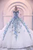 Fantastic Applique Embroidery Wedding Dresses Elegant Sweetheart Pearls Beaded Ball Gown Bridal Dress Gorgeous Full Lace Wedding Gowns