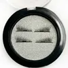 Hot Sale 3D False Eyelashes!!0.2mm Permanent Magnetic Eyelashes 3D Mink Magnet Lashes Natural 100% Handmade Magnetic Eyelash reusable