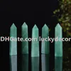 Natural Green Aventurine Gemstone Point Reiki Chakra Wand Facet Rock Crystal Aventurine Obelisk Tower Gepolijste Gepolijste Aarde Stok Geest