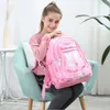 아이들을위한 플라워 프린트 스쿨 백 아이들을위한 나일론 방수 백팩 Bookbag Travel Mochils 5color 2size