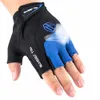 عجلة أعلى نصف إصبع قفازات ركوب الدراجات التنفس MTB Mountain Bickle Bike Gloves Men Women Sports Short Gloves Cycling Cycling Clothing9948984
