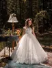 Beautiful Princess Flower Girl Dresses for Weddings Beaded Flowers Butterflies Kids Wedding Dress Pageant Gowns