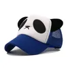 QUJIAHI Chapeau pour Enfants Panda Casquette en Maille Chapeau de Soleil en Plein air Casquette de Baseball garçon Fille Taille 45-55 CM Snapback