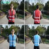 Vêtement réfléchissant de sécurité de vêtements de haute visibilité de gilet de sécurité Travail de nuit sécurité cyclisme