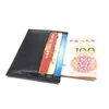 10pcs Magic Wallet Money Clip Purse Funny Design Burse Money Bag Synthetic Leather Notecase Card Holder mix color