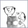 Clear Gass Bowl Три-точка Классические чаши 14,5 мм Женщина для Мужской буферной водяной трубы