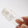 Nouveau rouleau Hydra derma automatique à micro-aiguilles en titane, 64 pointes dorées, micro-aiguilles avec des longueurs de 0.25mm 0.5mm 1.0mm, CE