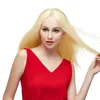 ماليزيان عذراء شعر مستقيم الشعر امتدادات الشعر البشري 12-24 بوصة مع إغلاق REMY Hair Weaving 613 Blonde Closure Juancheng Factory