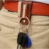 hoge kwaliteit hangende sleutelhanger sleutelhanger clip op riem lederen sleutelhanger sleutelhouder sleutehanger chaveiro llaveros hombre2573