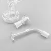 Hallo Si Glass Bong! HEX Stemless Bubbler Glass Water Pijpen met Verwijderbaar Mondstuk Geiser PERC Bent Neck 11 inches