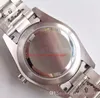 Clássico de luxo relógio 40MM de alta qualidade movimento mecânico 316L cinta de aço inoxidável dobrar originais fivela relógio dos homens de Genebra
