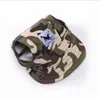 귀 구멍이있는 개암 브랜드 모자 여름 작은 애완 동물 캔버스 모자 강아지 야구 바이저 모자 야외 액세서리 YWY898