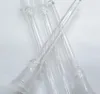 Trou de ceinture de tuyau d'aspiration en verre fait à la main résistant à la chaleur Long 10 cm de diamètre 8 cm, conduites d'eau en verre en gros, raccords de tuyauterie en verre