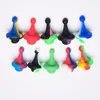 DHL New Silicone Carb Cap Bolla colorata 4 tipi Cupola bottiglia per Banger Nail 2mm 3mm 4mm banger Chiodi senza cupola Dab Rig