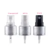 wholesale 50ml x 50 clear cosmetic bottle silver aluminum collar spray pump 50cc perfume empty plastic mist sprayer bottles