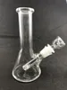 Bicchiere di vetro Tubo fumante Dritto inferiore Nicerecycler Artigianato 14mm Bowl Quartz Quartz Banger