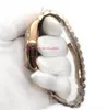 36mm 2018 Nouveau Luxe Unisexe Hommes Femmes Montre En Or Rose 18K Cadran Vert Président Automatique Mécanique Mâle Montres Montres-bracelets