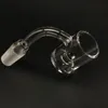 Flat Top 5mm Bottom XL Quartz Banger con colonna termica Maschio 10mm 14mm 18mm Ground Joint Core Reactor Banger Chiodi per bong ad acqua