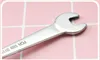 100Psc/lot Creative Wrench Shape Tableware Home Kitchen Stainless Steel Fork Spoon Gift Fruit Dessrt Salad Forks Cutlery SN1188