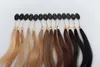 5A Grade 100g Silky Straitement noir brun blond mélange piano ombre couleur cheveux en vrac traite 100 extensions de cheveux humains 7664093