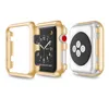 40mm 44mm Luxury Crystal Ultra Thin Hard PC Cover Protective Shell Väska till Apple Watch 4 Iwatch Series Univesal 1 2 3 Fall