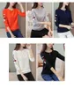 New Spring 2018 Women Maglione Pullover Casual Warm Fashion Design Femminile Maglione lavorato a maglia Fiore Pullover Maglione Lady