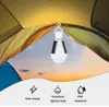 Bärbar Intelligent 7W 12W LED Solarlampa AC85-265 BOMBILLAS LED E27 Uppladdningsbar Sollampa IP65 Camping Nödbelysning