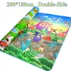 quality maboshi doulblesides zoo dinosaur kids play child picnic beach eva foam carpet rug crawling mats baby toy factory cost order sale