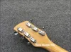 Rare guitare électrique 6 cordes John Lennon 325 Trans Yellow Short Scale 527mm, incrustation de points de touche brillante, 3 micros grille-pain, cordier Jazz Trapeze