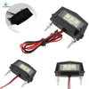 2x Mini illuminazione per moto Fanale posteriore a LED Luce targa per moto Refit Auto5125442