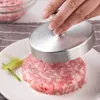 Hamburger in acciaio inox Presse Stampo Stampi Stampo a mano Burger Press Utensili da cucina Accessori per la cucina LZ1500