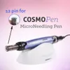 10pcs/lot Grey Color 9/12/24/36/42/Nano Needle Cartridge Fits Dermapen 3/Dr pen A7 Mydermapen Cosmopen Skin Care