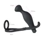 10 Speed Male Prostate Massager Cock Ring Vibrating Butt Plug Penis Ring anal hook strap on Sex Toys for Men Anal Vi9037159