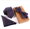 19 Stijl Slanke Tie Set Mannen Vlinderdas en Pocket Square Bowtie Stropdas Cravate Zakdoek Papillon Man Corbatas Hombre Pajarita