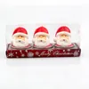 Bonito Natal Vela Nova Moda Natal Decorativo Velas Bonito Papai Noel Véspera de Natal Velas Decoração de Casa