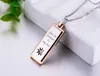 free shipping Stainless steel female model water diamond star square necklace Korean fashion titanium steel hang decoration popular hot fash