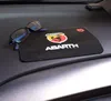 Fiat Punto Abarth 500 124 Stilo Ducato Palio Badge Emblems 인테리어 액세서리 자동차 스타일의 비 슬립 매트 케이스