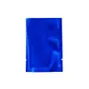 6*9 cm Mini Open Top Foglio di Alluminio Blu Sacchetto Sottovuoto Sigillo di Calore Sigillo Lucido Mylar Pouch 500 pz/lotto Per Il Tè In Polvere cibo Noci Packaging Pouch