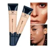 Drop Ship Beauty Glazed 4 Färg Concealer Lique Foundation Fluid Långvarig Concealer Whitening och Näringsrik Fuktkräm