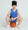 Children's Sports Clothing Sets Basketball Uniform Set School Students Sports Jersey and Shorts